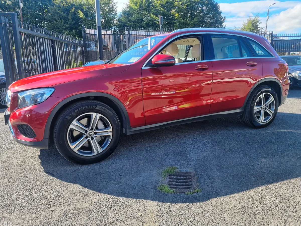 Mercedes-Benz GLC SUV, Diesel, 2018, Red