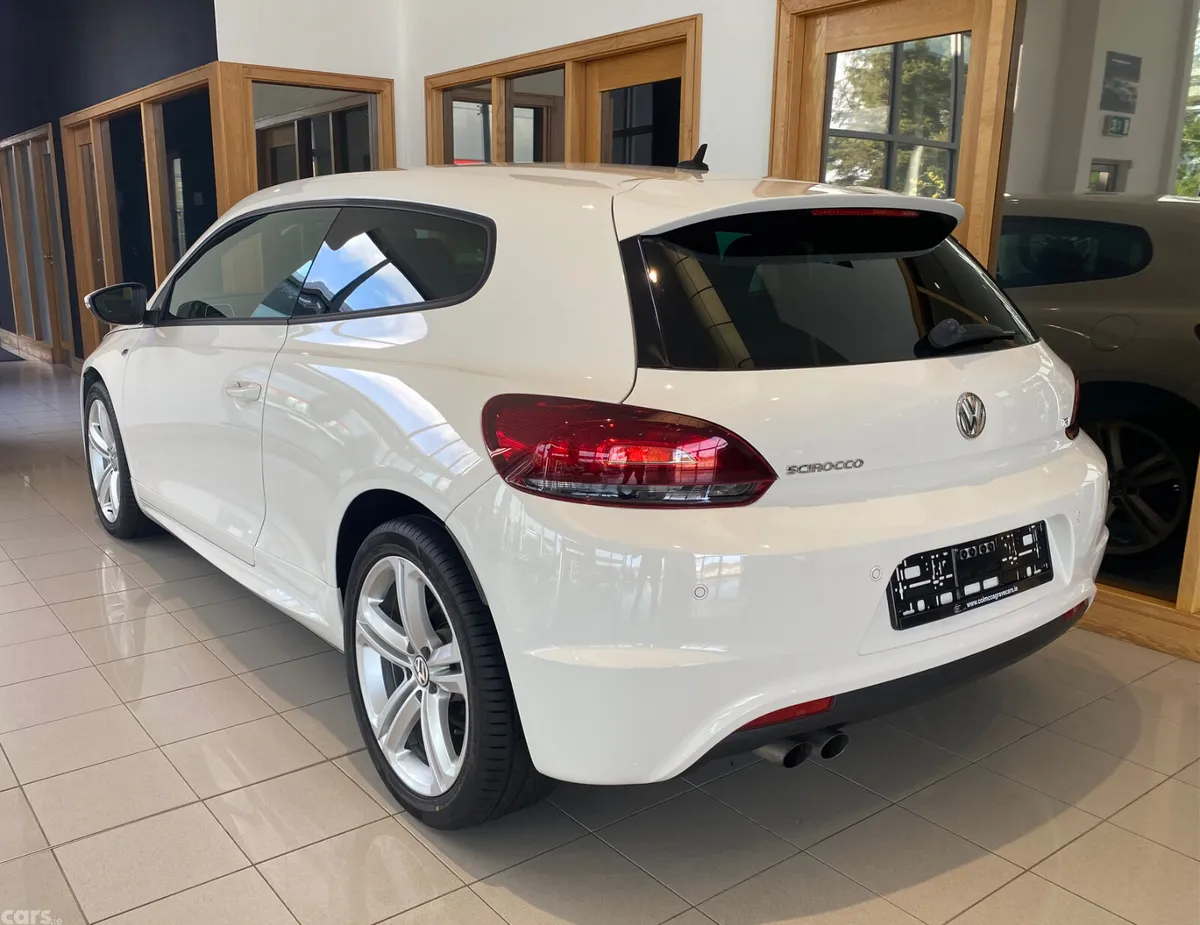 Volkswagen Scirocco Coupe, Petrol, 2013, White