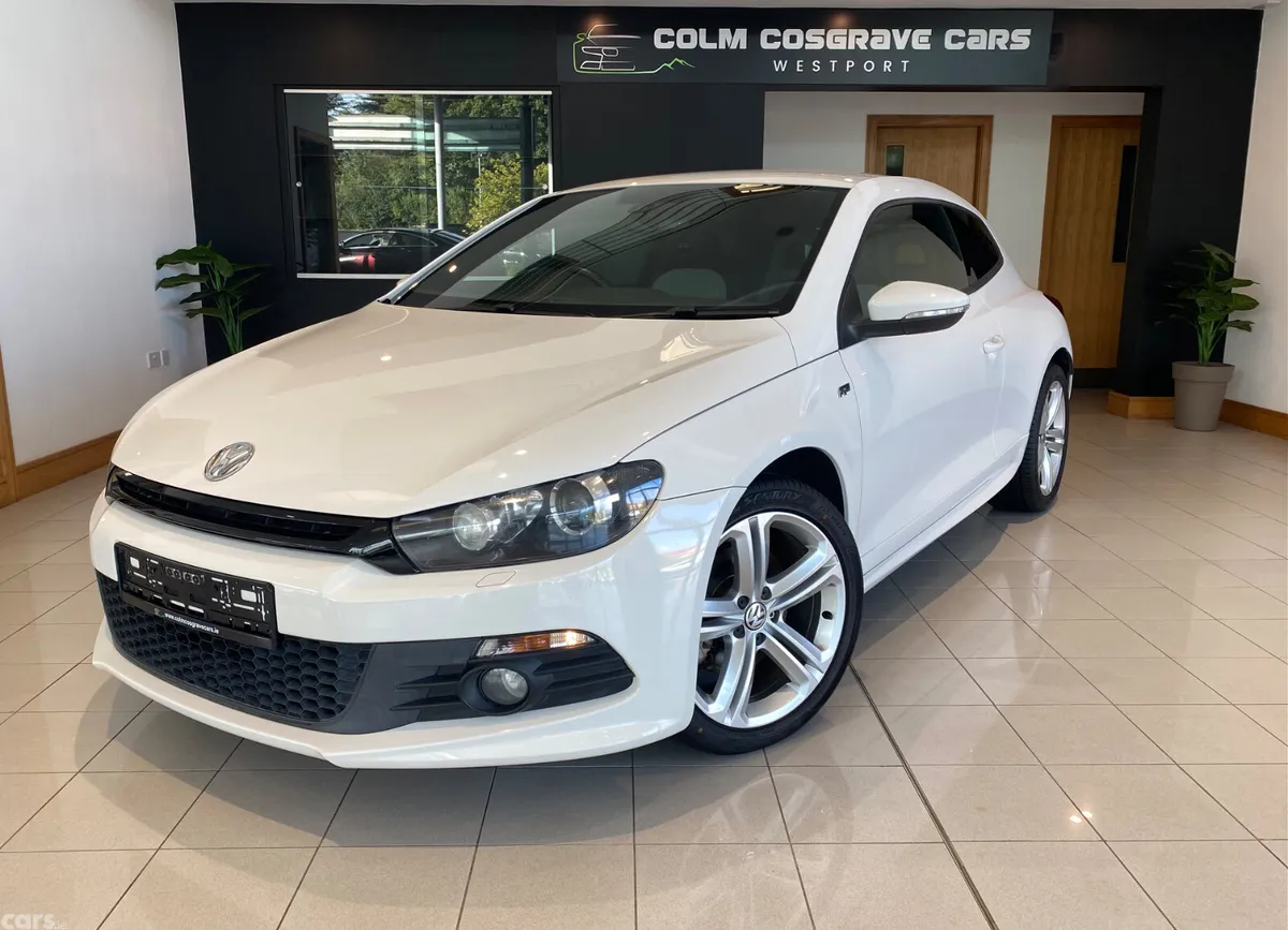 Volkswagen Scirocco Coupe, Petrol, 2013, White