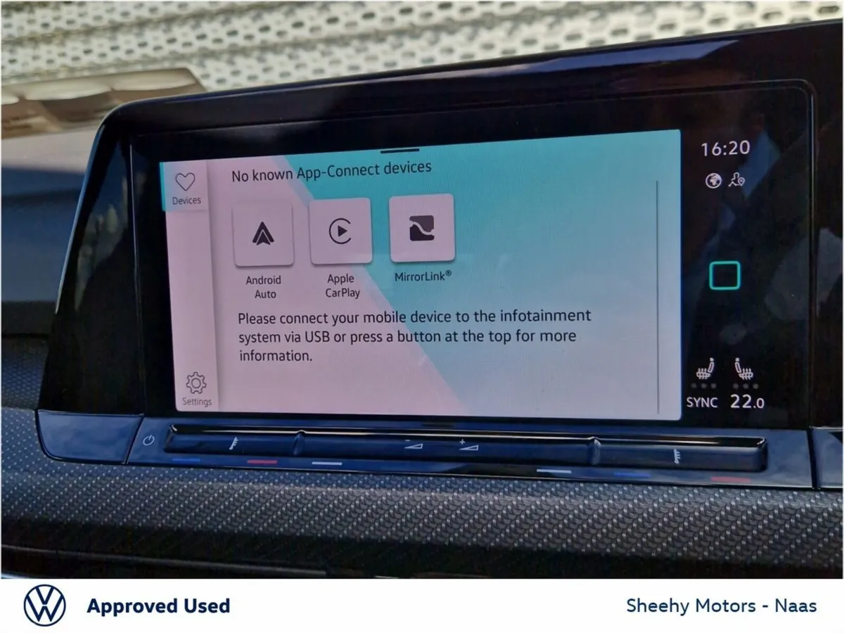 Volkswagen Golf Hatchback, Petrol, 2021, Blue