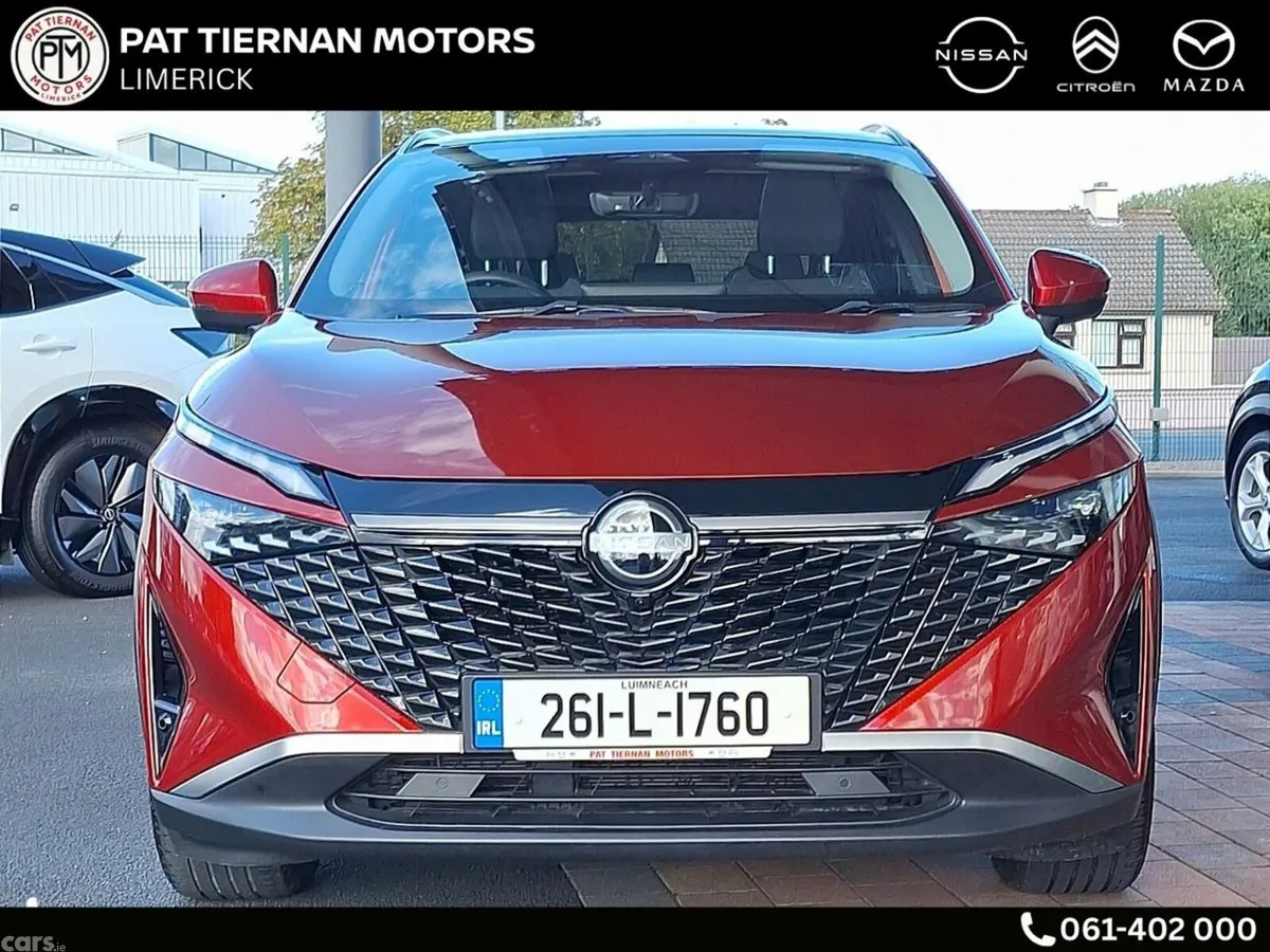 Nissan Qashqai MPV, Petrol Hybrid, 2026, Red
