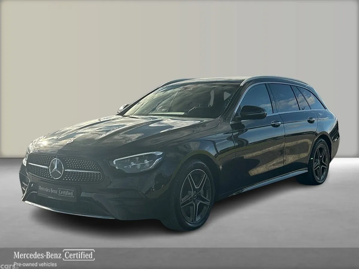 Mercedes-Benz E-Class Estate, Diesel Plug-in Hybrid, 2023, Black