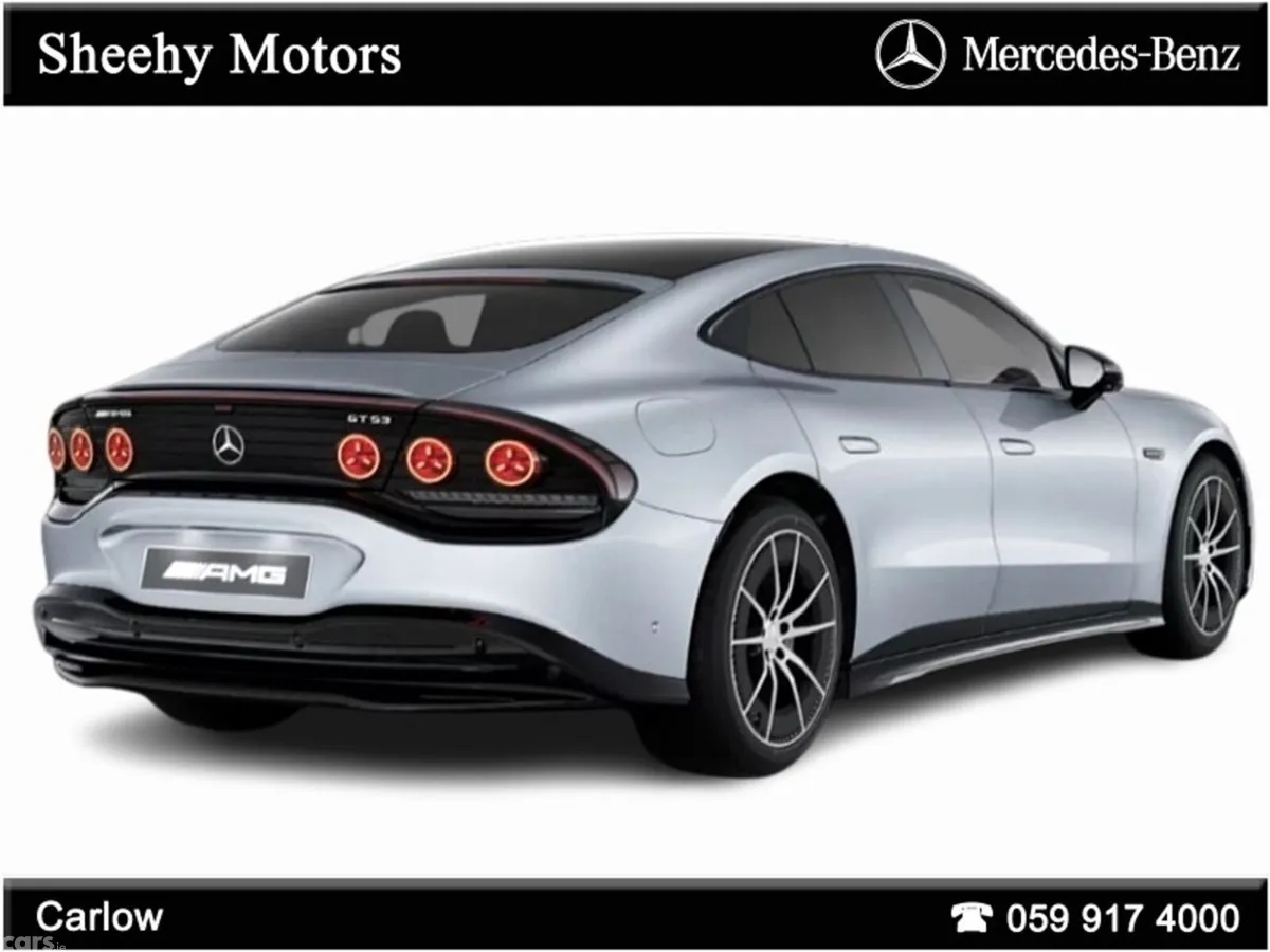 Mercedes-Benz AMG GT Coupe, Electric, 2027, Silver
