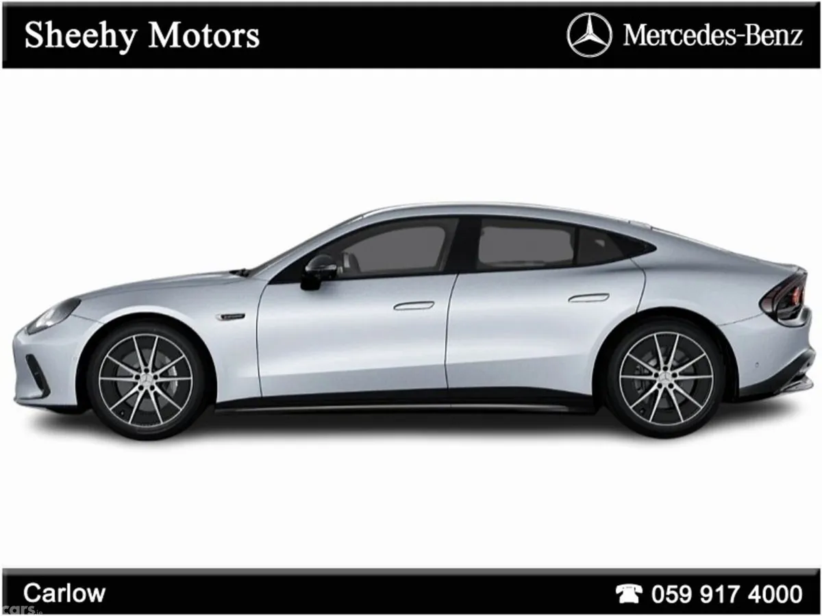 Mercedes-Benz AMG GT Coupe, Electric, 2027, Silver