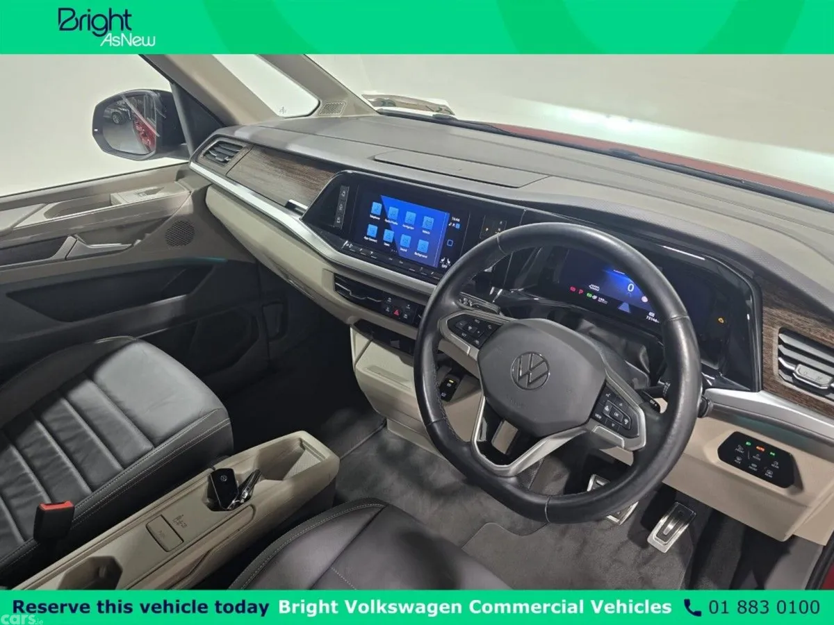 Volkswagen Transporter MPV, Petrol Plug-in Hybrid, 2023, Red