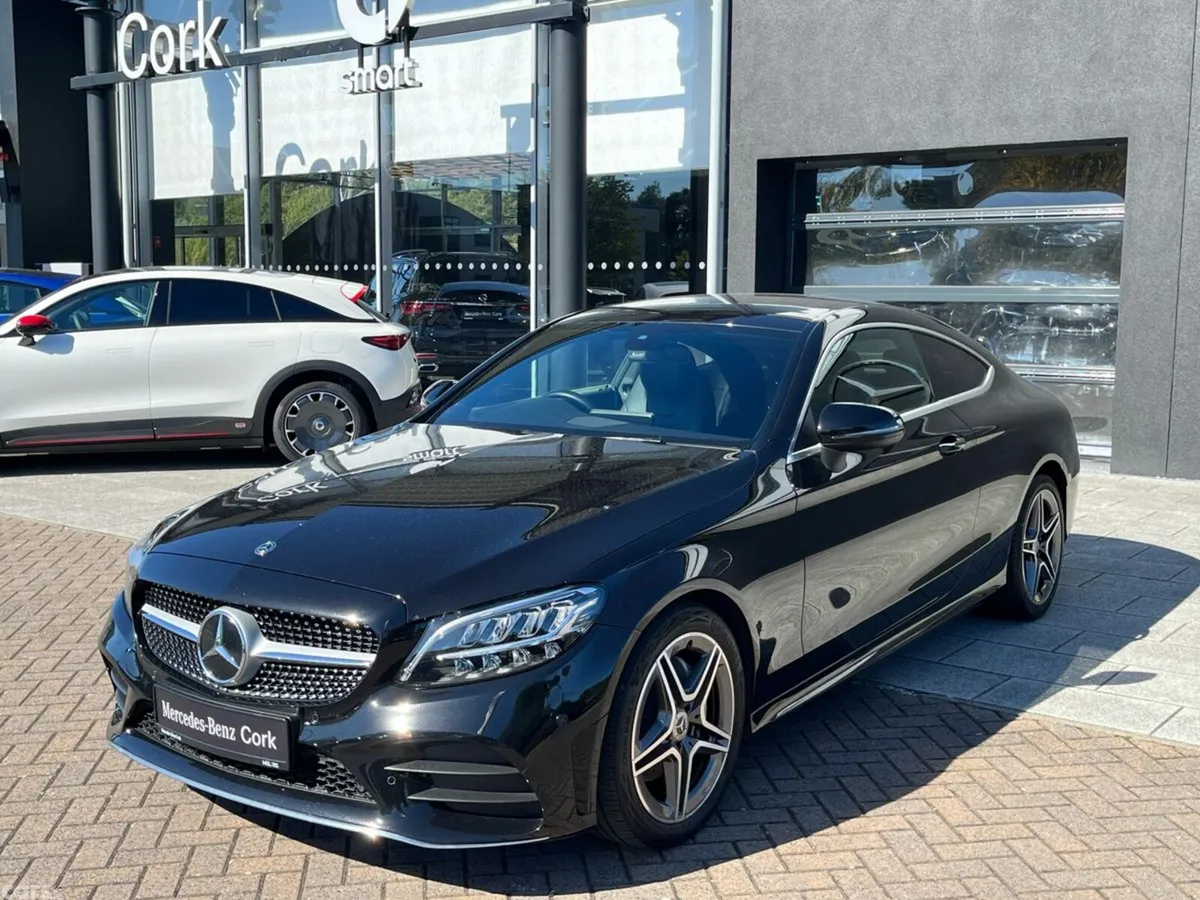 Mercedes-Benz C-Class Coupe, Diesel, 2021, Black