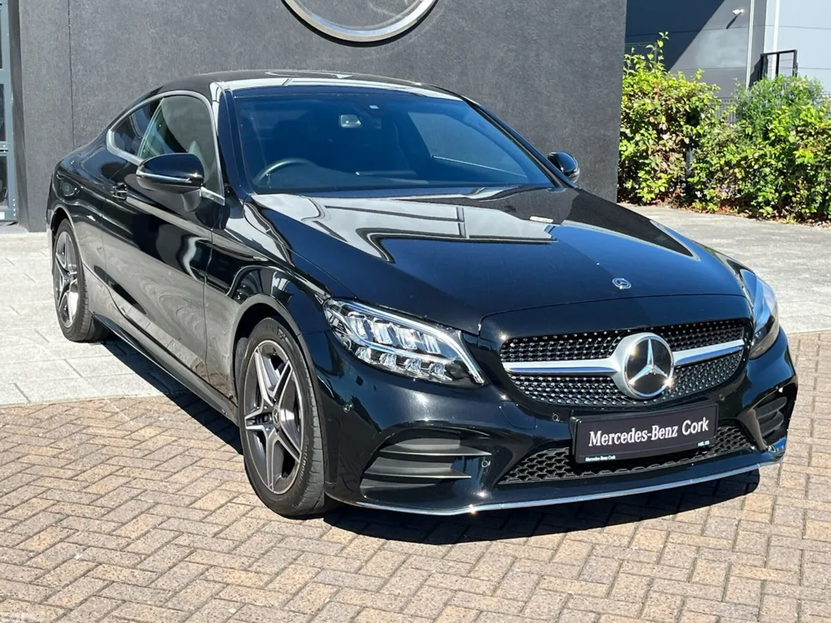 Mercedes-Benz C-Class Coupe, Diesel, 2021, Black