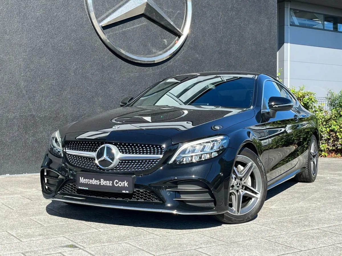 Mercedes-Benz C-Class Coupe, Diesel, 2021, Black