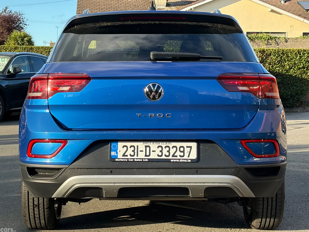Volkswagen T-Roc SUV, Petrol, 2023, Blue