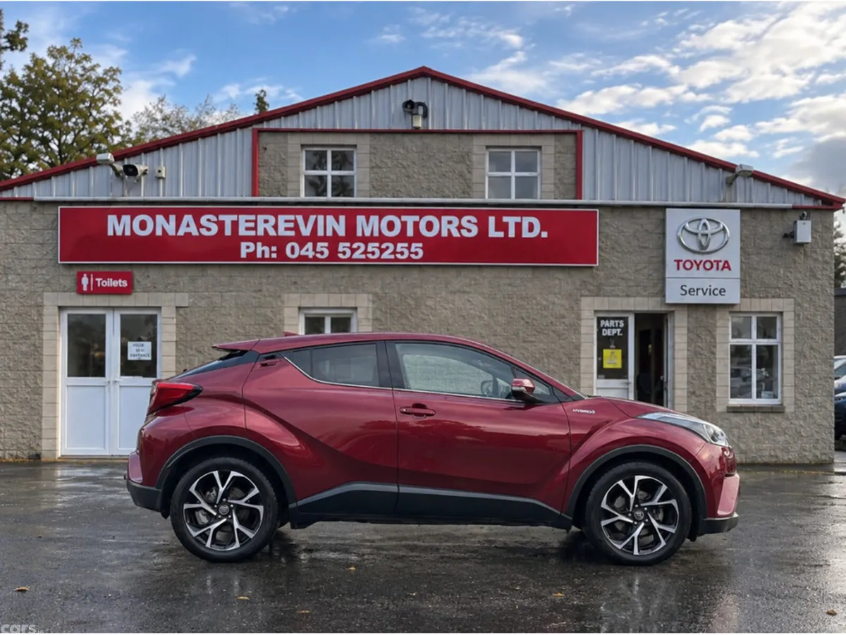 Toyota C-HR Hatchback, Petrol Hybrid, 2018, Red