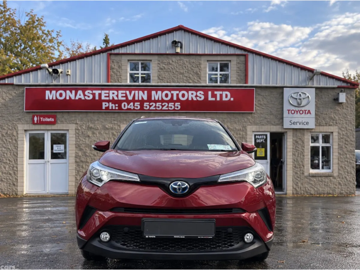 Toyota C-HR Hatchback, Petrol Hybrid, 2018, Red