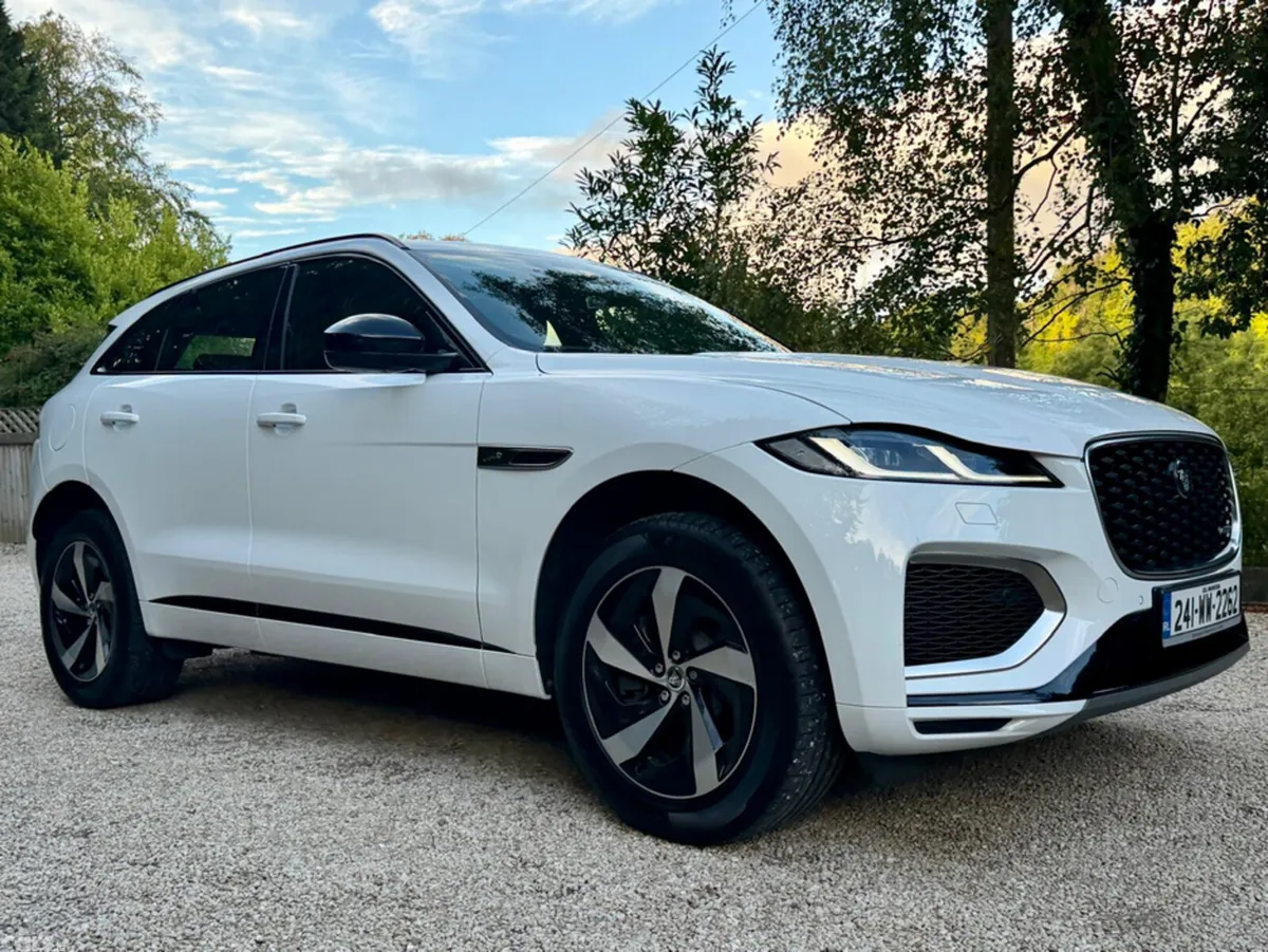 Jaguar F-Pace SUV, Petrol Plug-in Hybrid, 2024, White