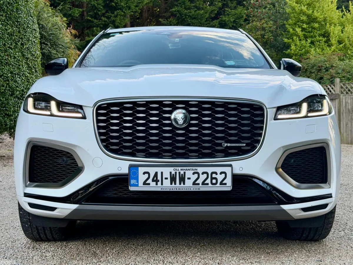 Jaguar F-Pace SUV, Petrol Plug-in Hybrid, 2024, White