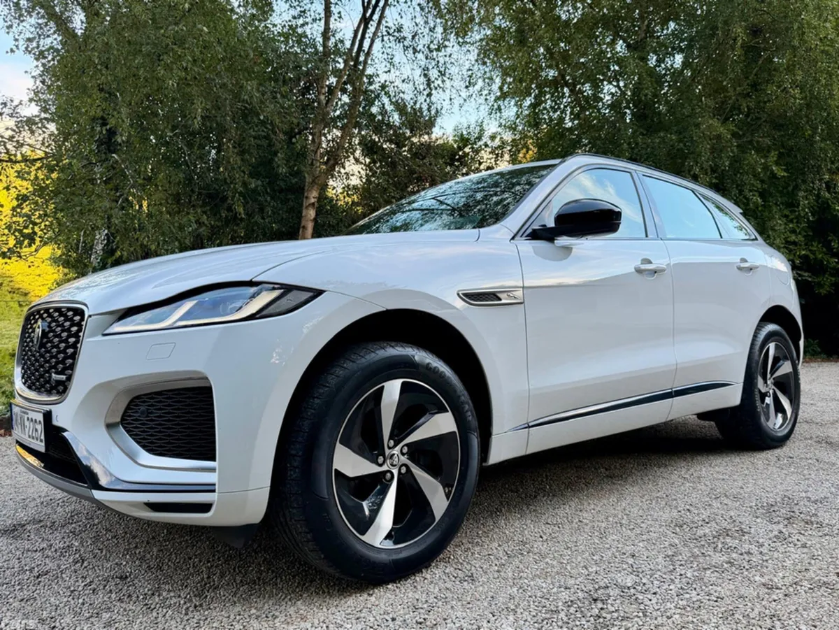 Jaguar F-Pace SUV, Petrol Plug-in Hybrid, 2024, White