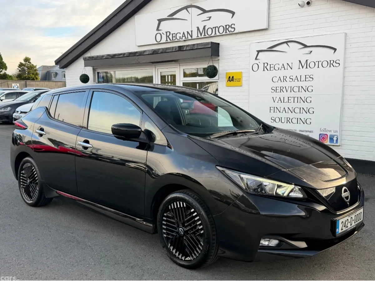 Nissan Leaf Hatchback, Electric, 2024, Black