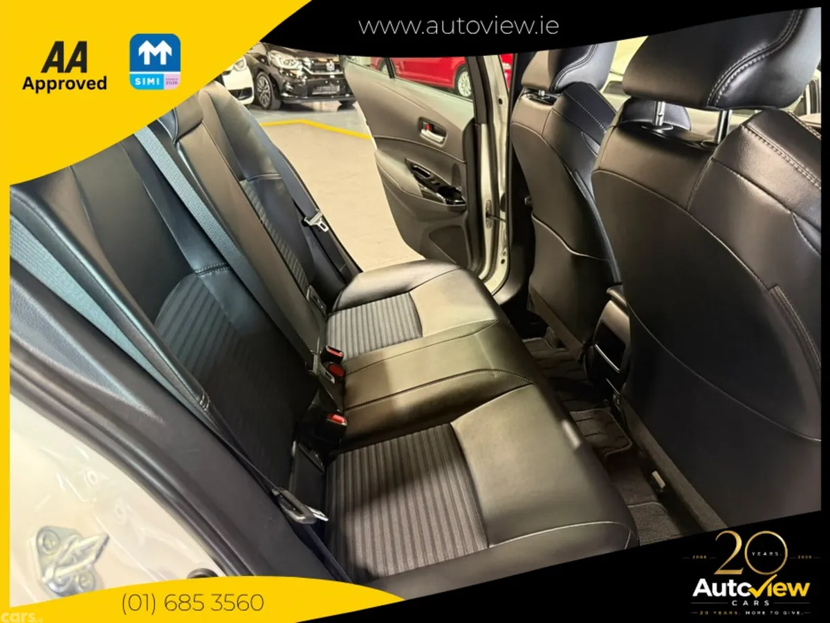 Toyota Corolla Saloon, Petrol Hybrid, 2023, White
