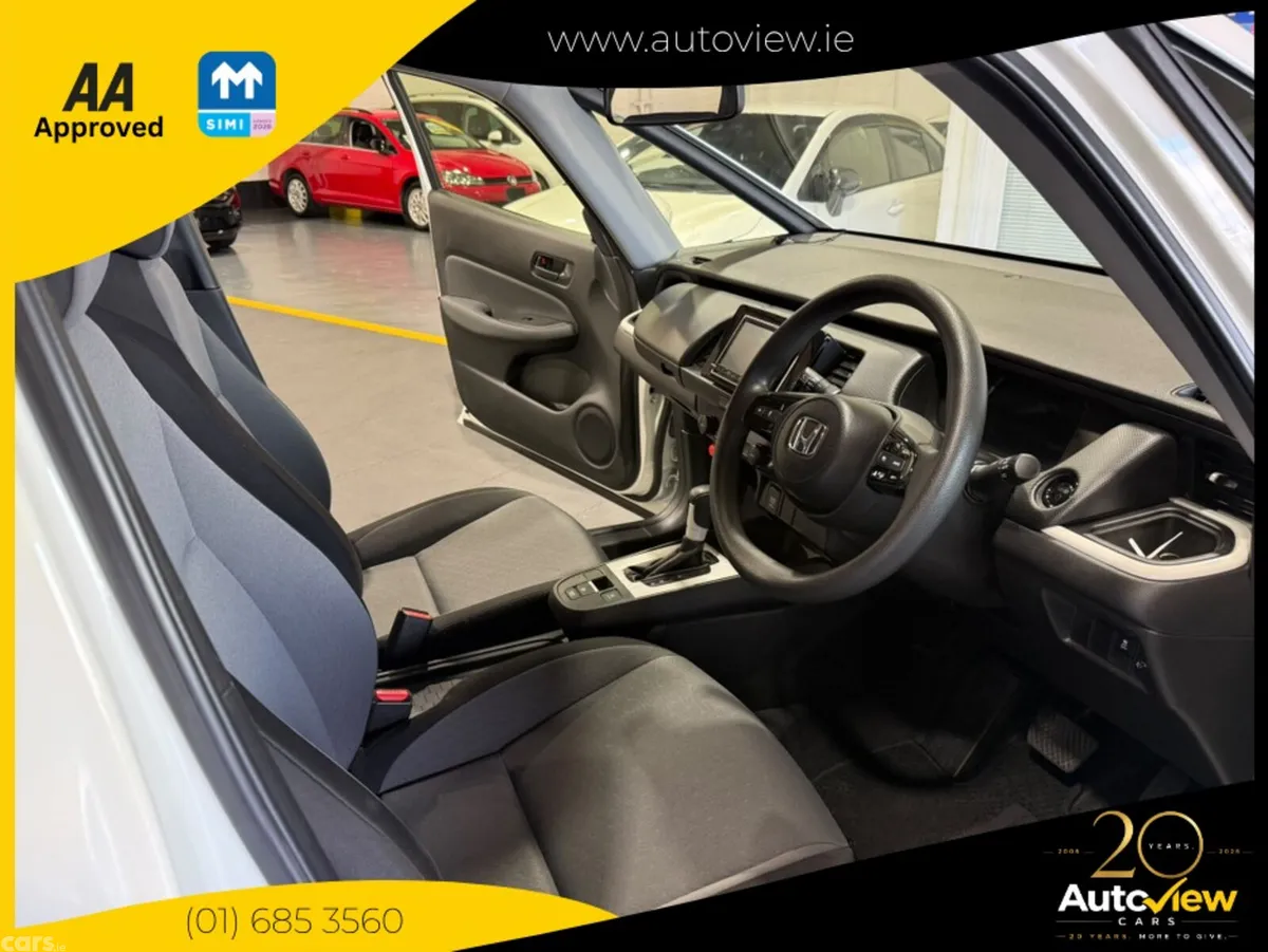 Honda Fit Hatchback, Petrol Hybrid, 2023, White