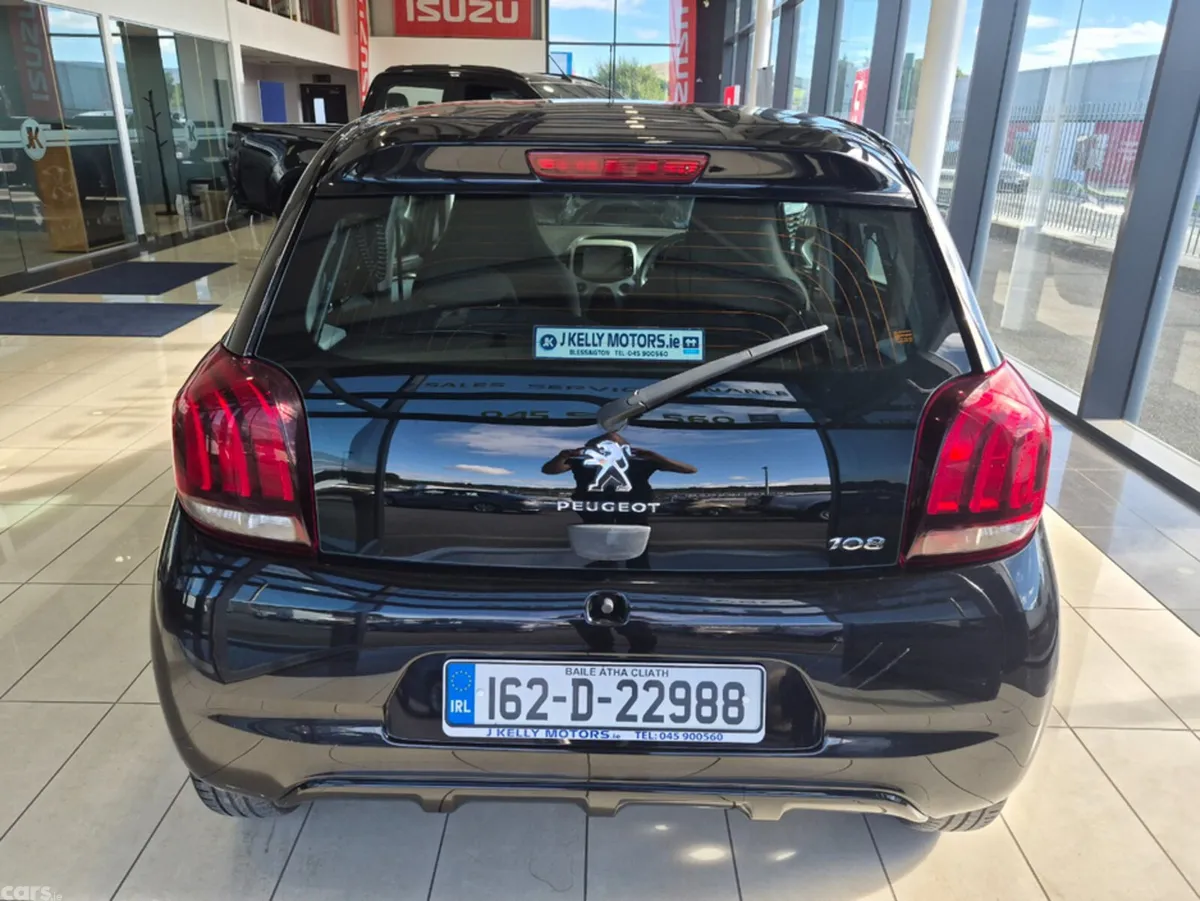 Peugeot 108 Hatchback, Petrol, 2016, Black