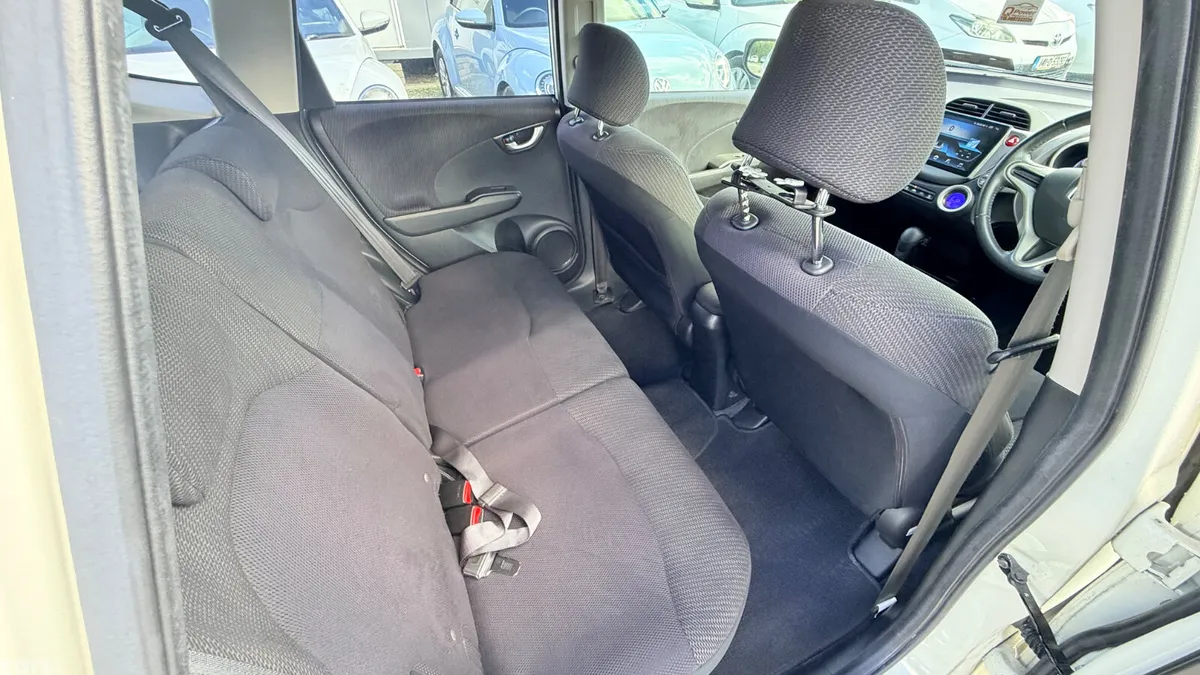 Honda Fit Hatchback, Petrol Hybrid, 2013, White
