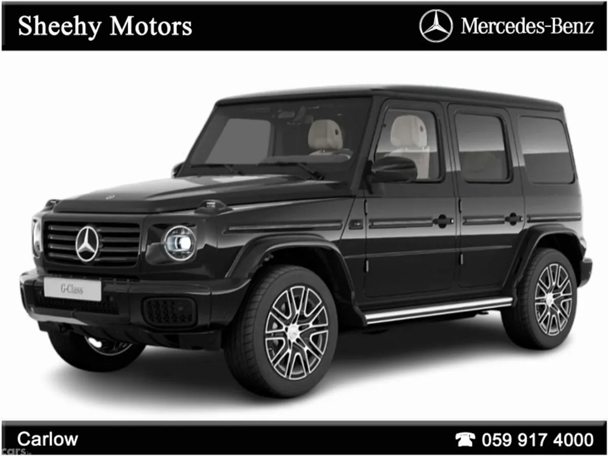 Mercedes-Benz G-Class SUV, Electric, 2027, Black
