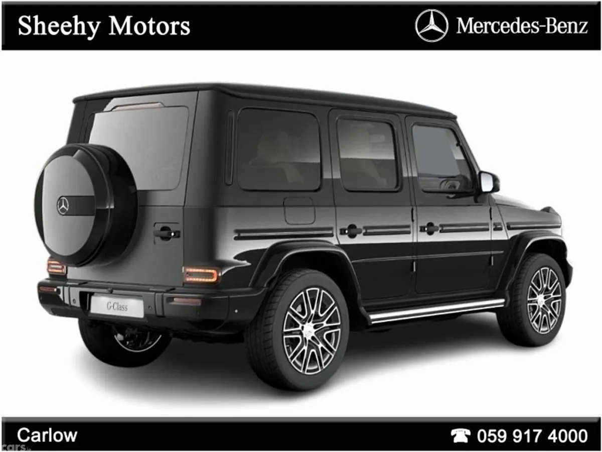 Mercedes-Benz G-Class SUV, Electric, 2027, Black