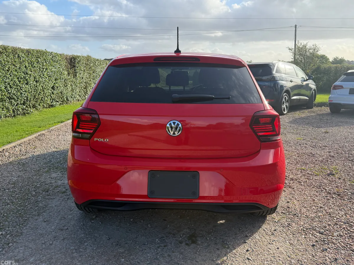 Volkswagen Polo Hatchback, Petrol, 2019, Red