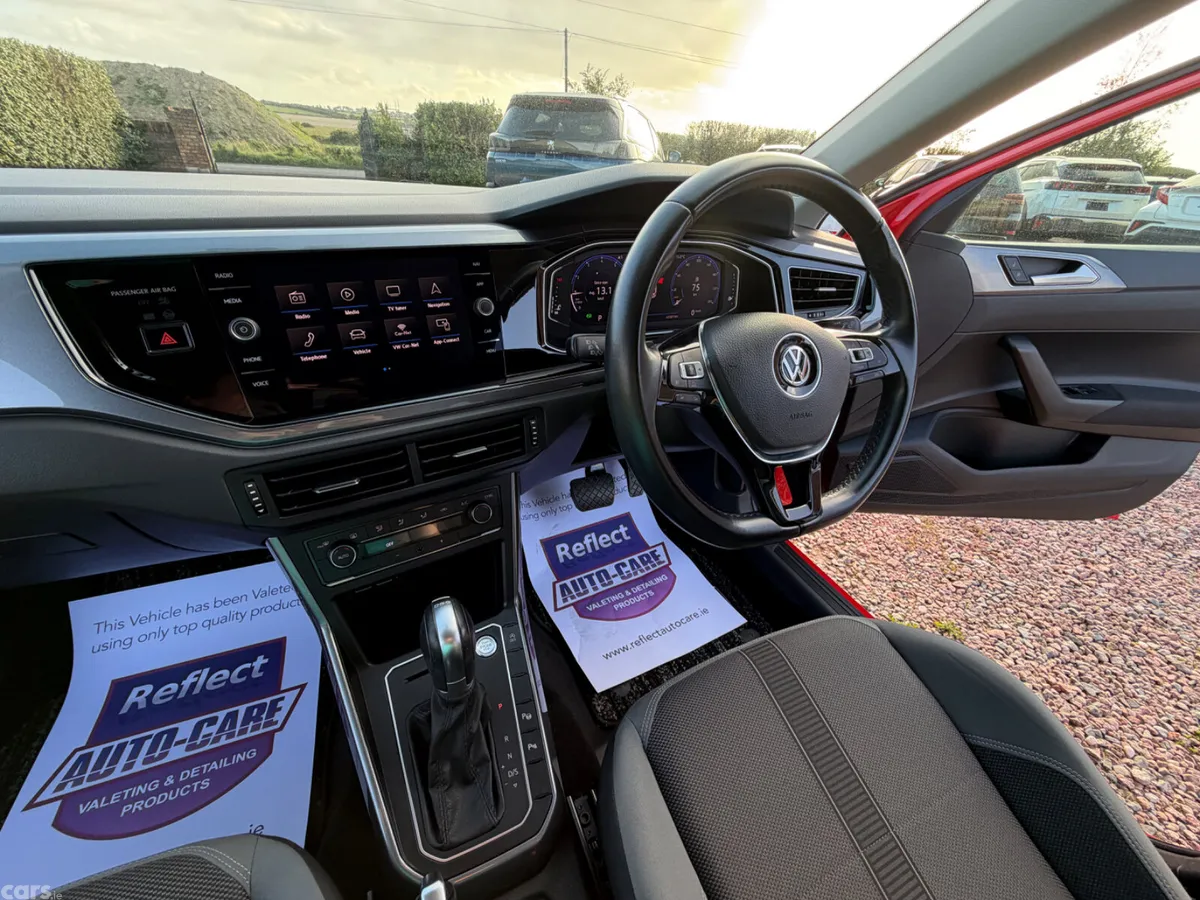 Volkswagen Polo Hatchback, Petrol, 2019, Red