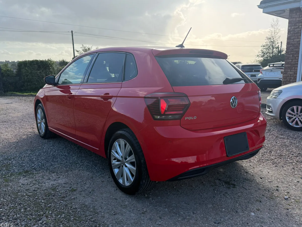 Volkswagen Polo Hatchback, Petrol, 2019, Red