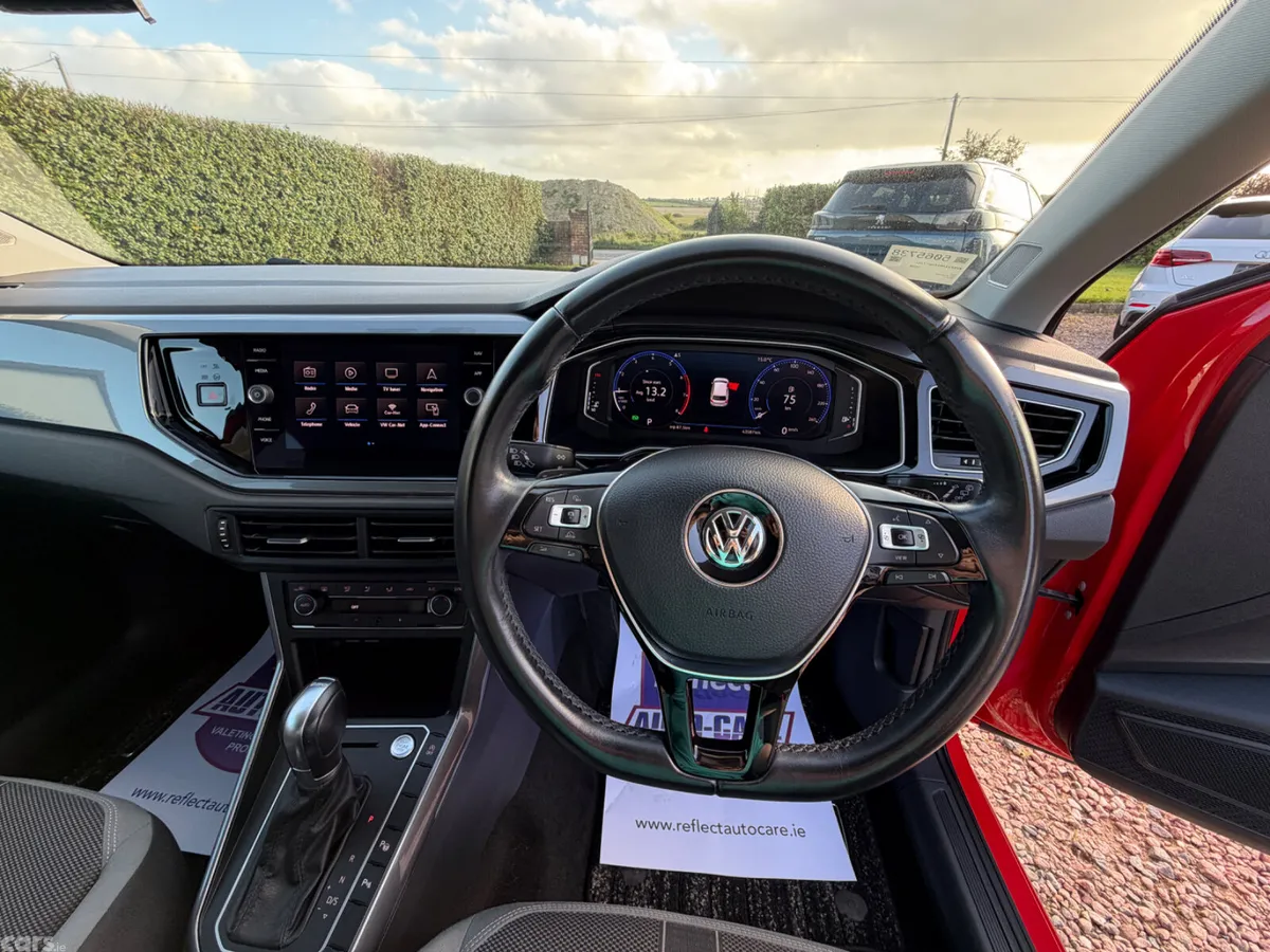 Volkswagen Polo Hatchback, Petrol, 2019, Red