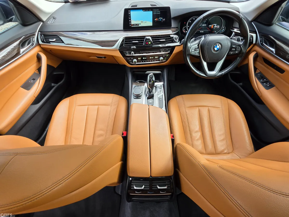 BMW 5-Series Saloon, Petrol Plug-in Hybrid, 2017, Blue