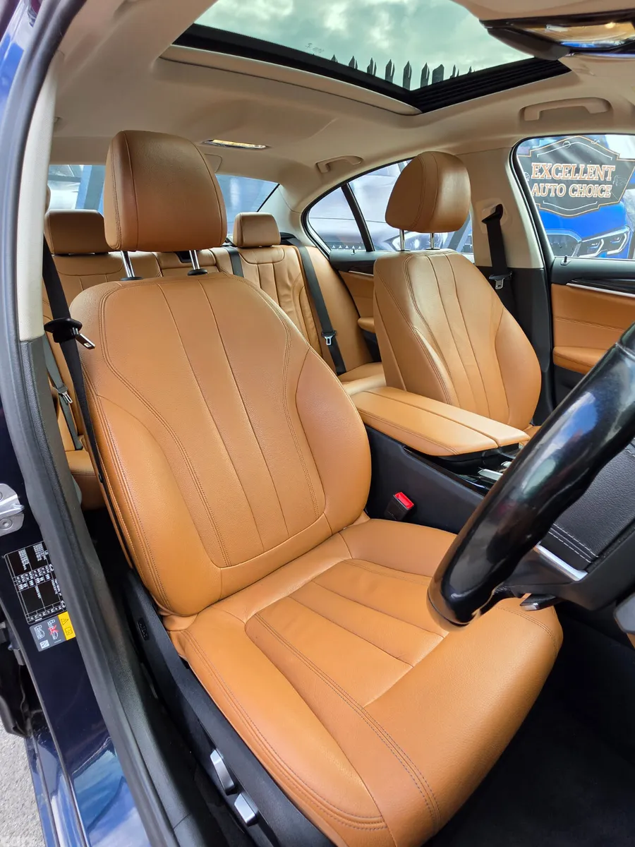 BMW 5-Series Saloon, Petrol Plug-in Hybrid, 2017, Blue