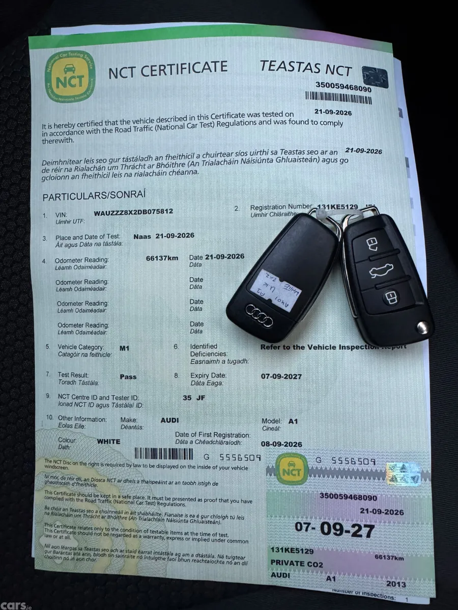 Audi A1 Hatchback, Petrol, 2013, White
