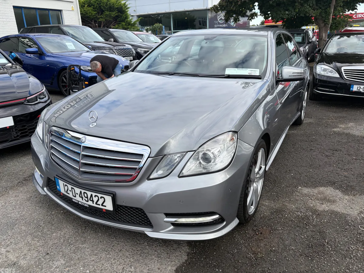 Mercedes-Benz E-Class Saloon, Diesel, 2012, Silver