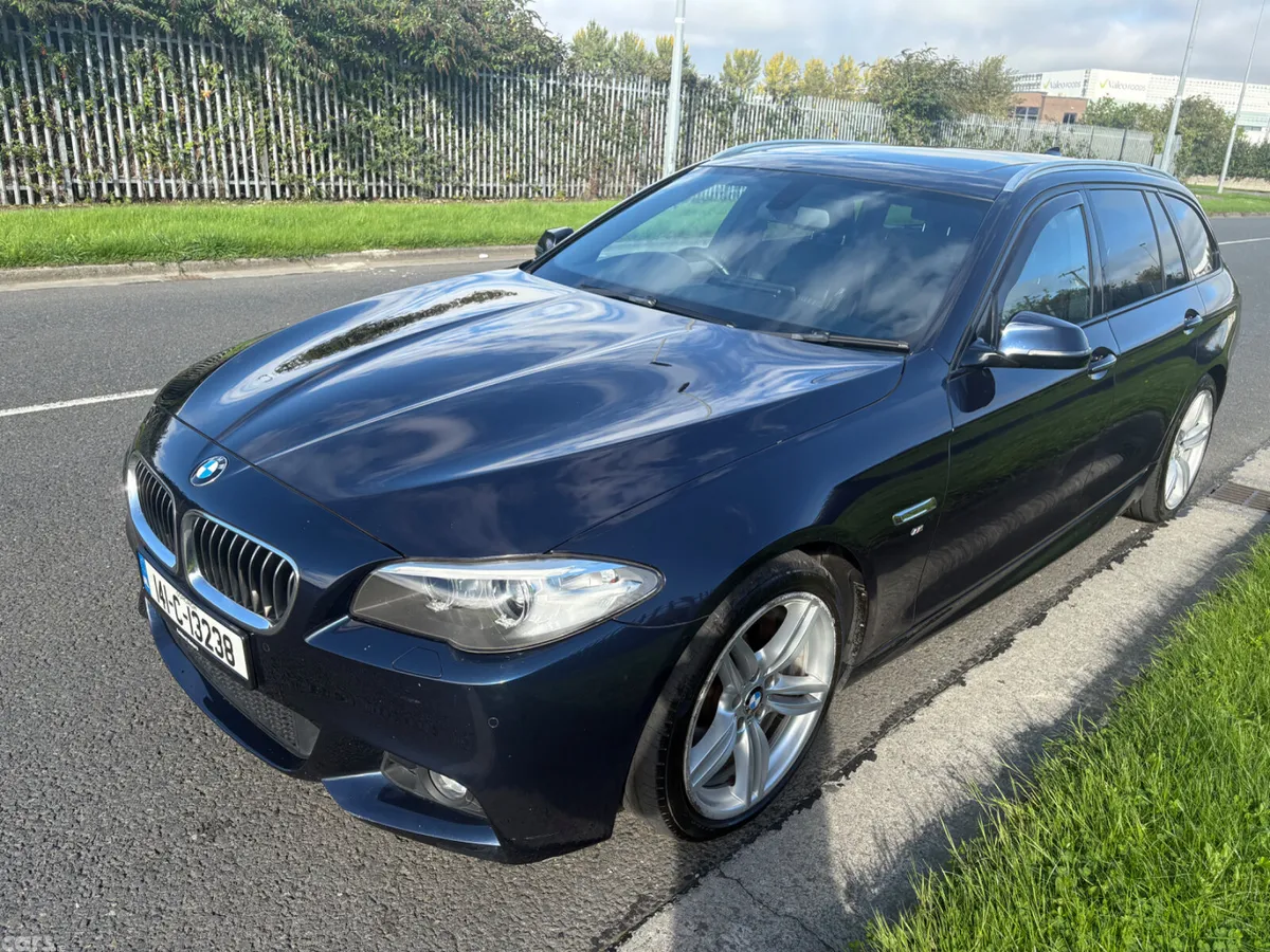 BMW 5-Series Estate, Diesel, 2014, Blue