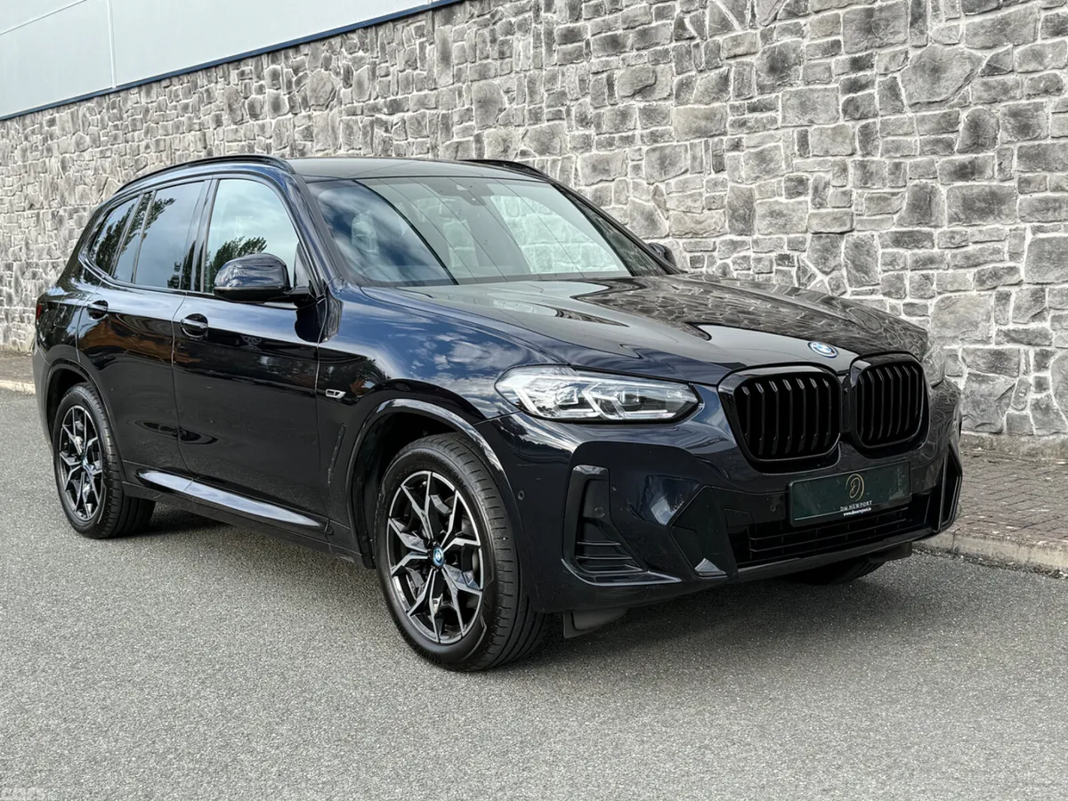 BMW X3 SUV, Petrol Plug-in Hybrid, 2022, Black