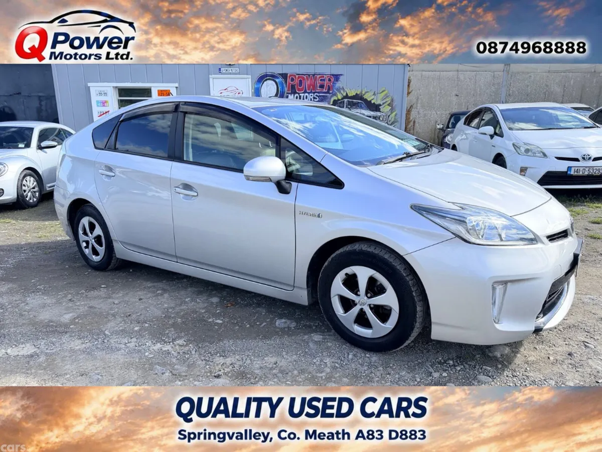 Toyota Prius Hatchback, Petrol Hybrid, 2015, Silver