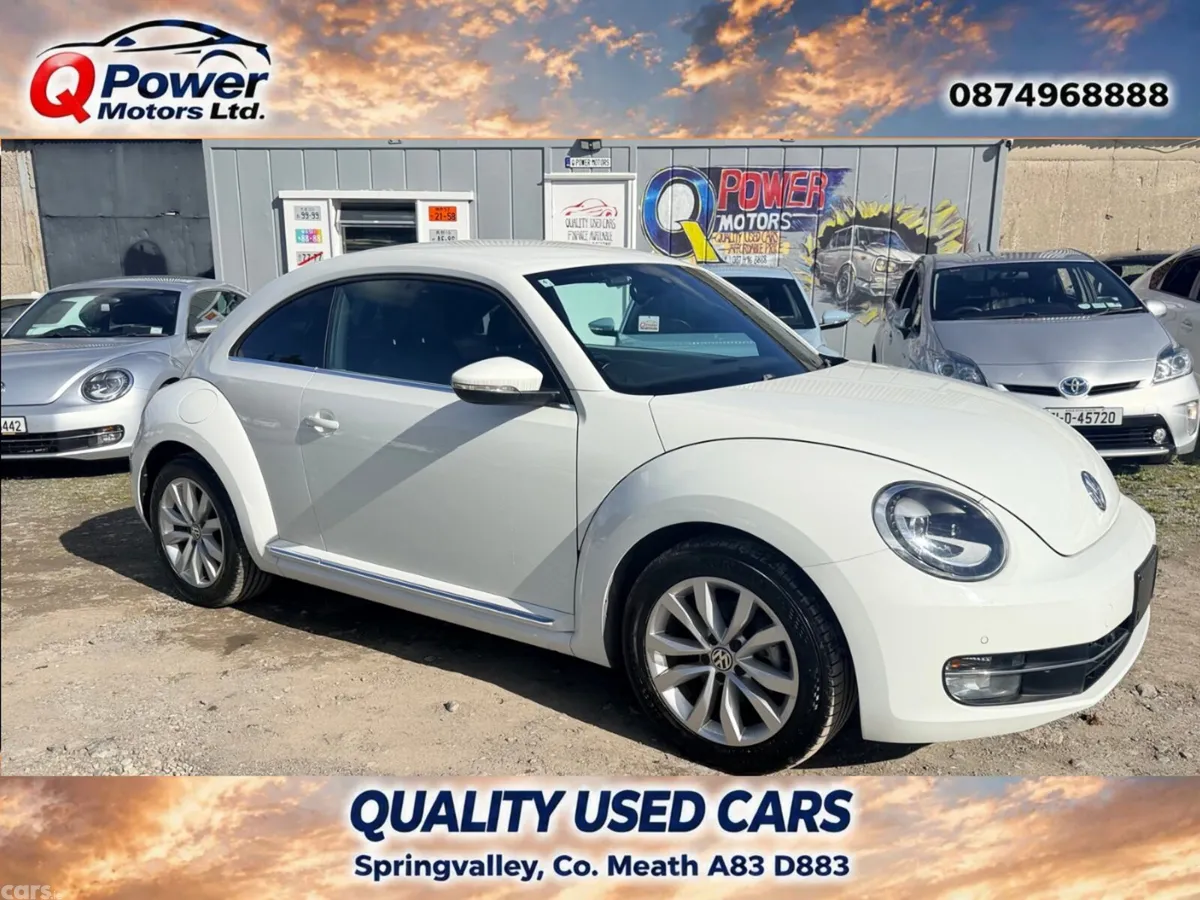 Volkswagen Beetle Hatchback, Petrol, 2014, White