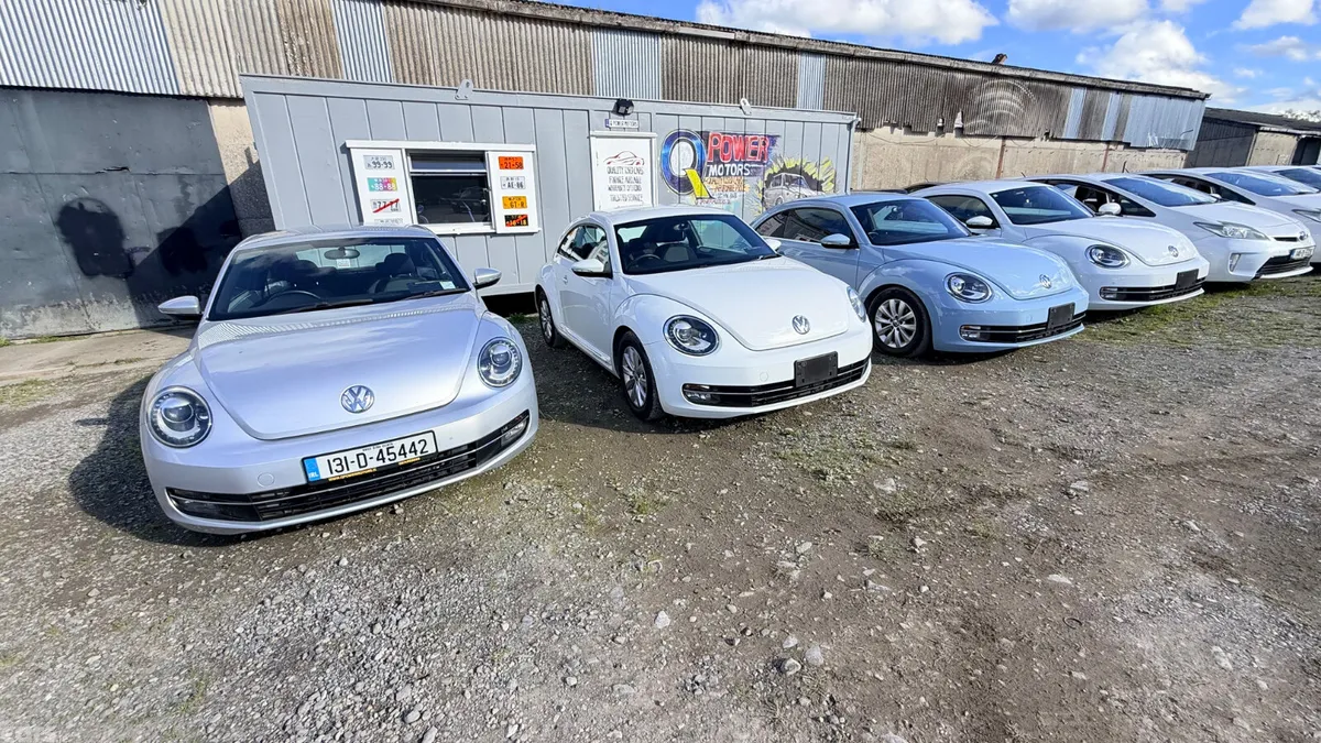 Volkswagen Beetle Hatchback, Petrol, 2014, White