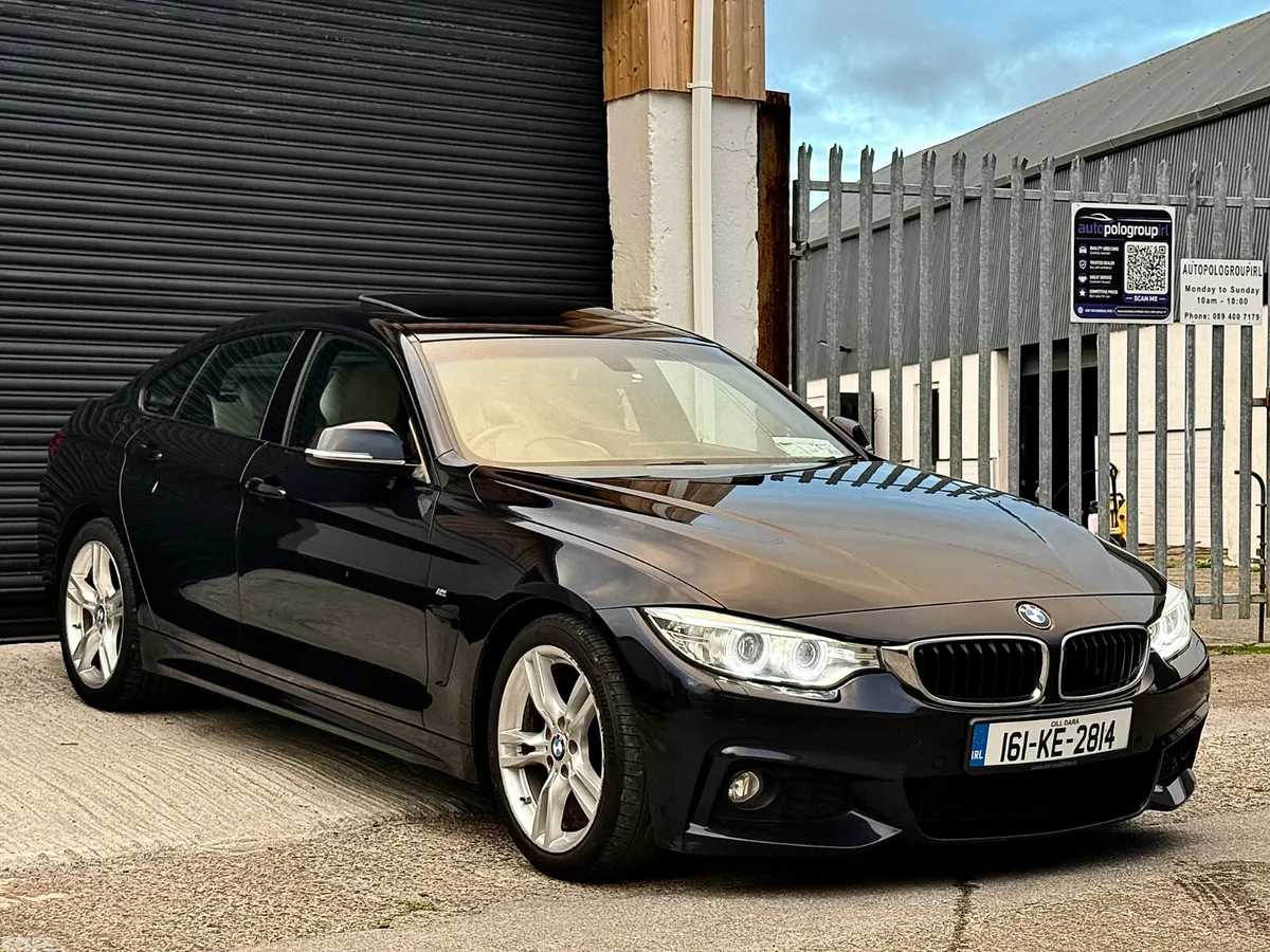 BMW 4-Series Saloon, Diesel, 2016, Black