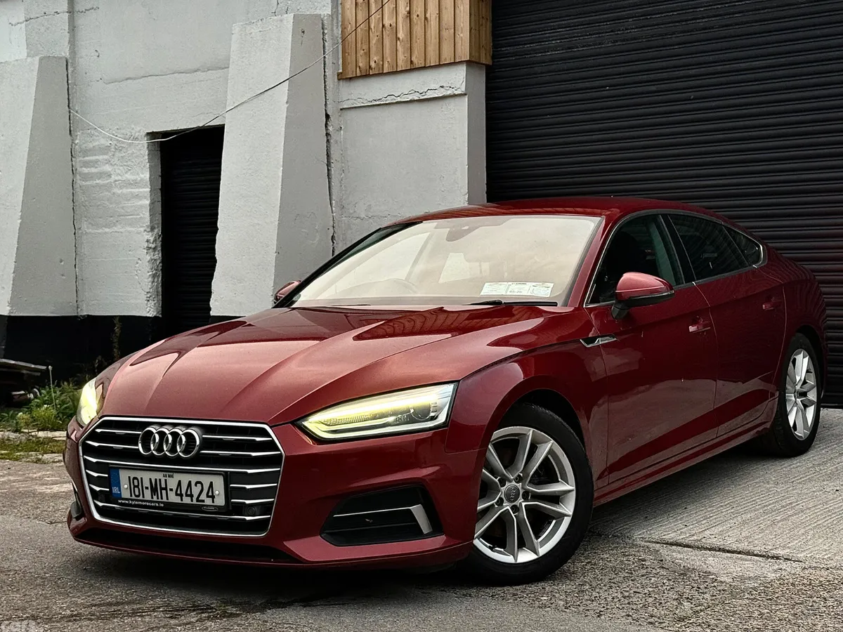 Audi A5 Hatchback, Diesel, 2018, Red