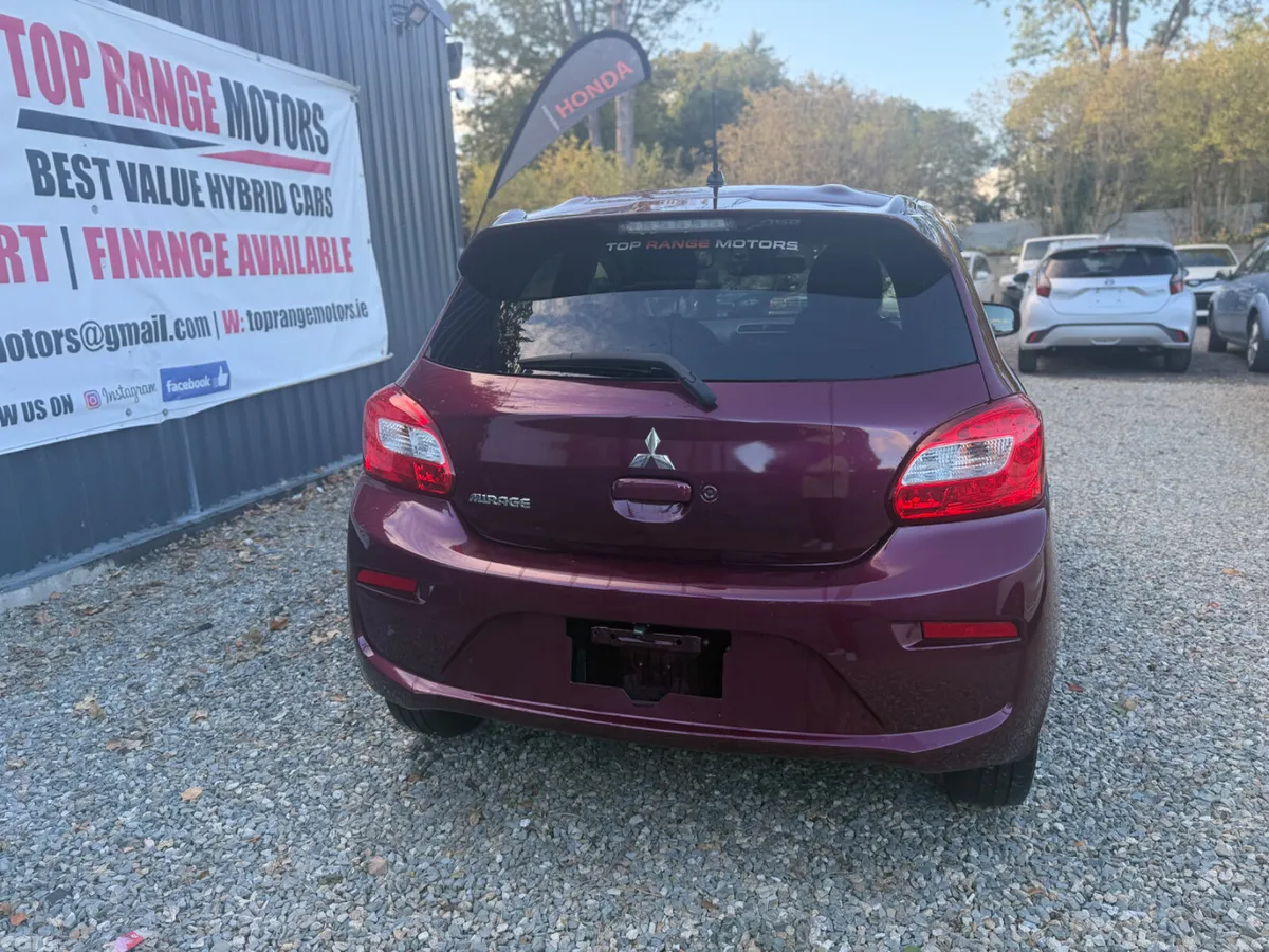 Mitsubishi Mirage Hatchback, Petrol, 2018, Red