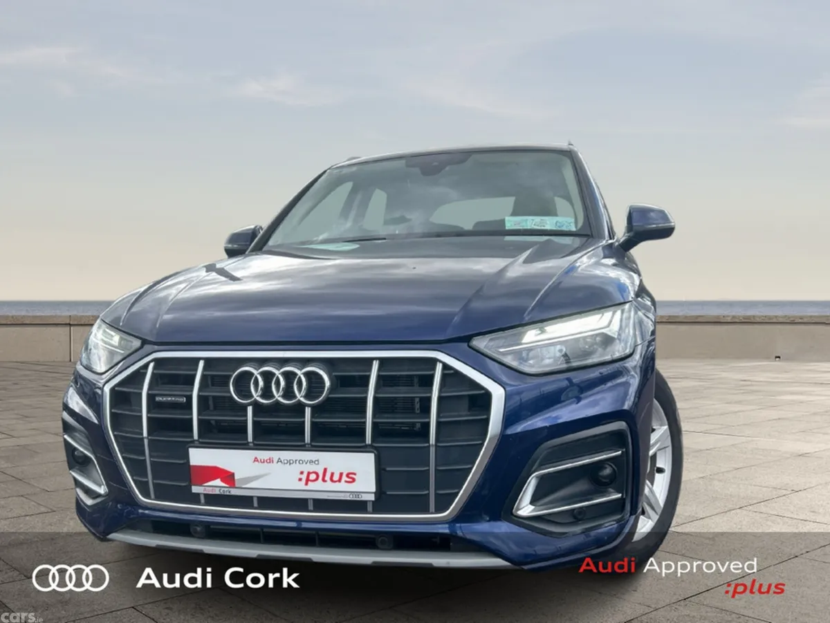 Audi Q5 SUV, Petrol Plug-in Hybrid, 2021, Blue