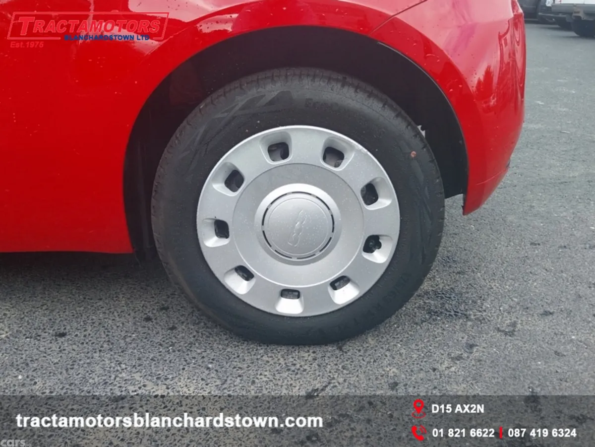 Fiat 500 Hatchback, Petrol, 2021, Red