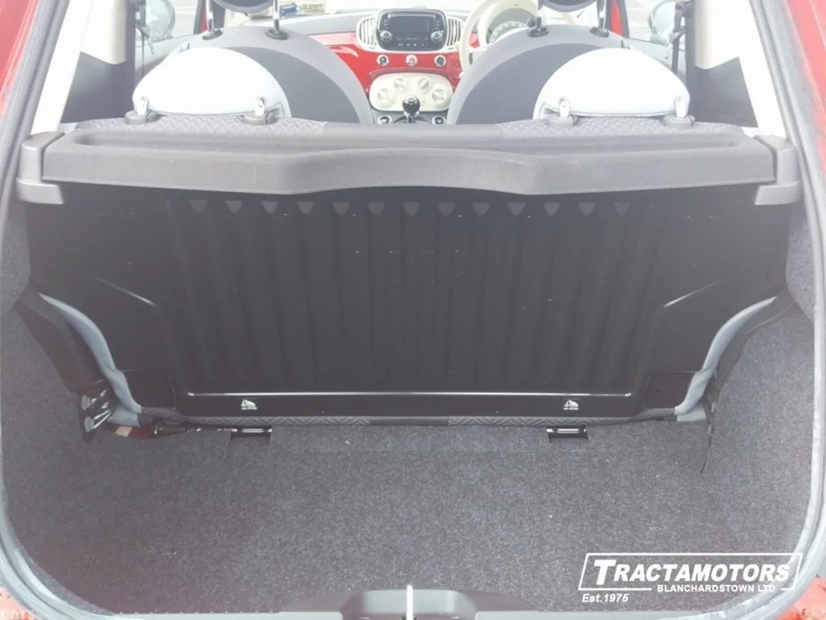 Fiat 500 Hatchback, Petrol, 2021, Red
