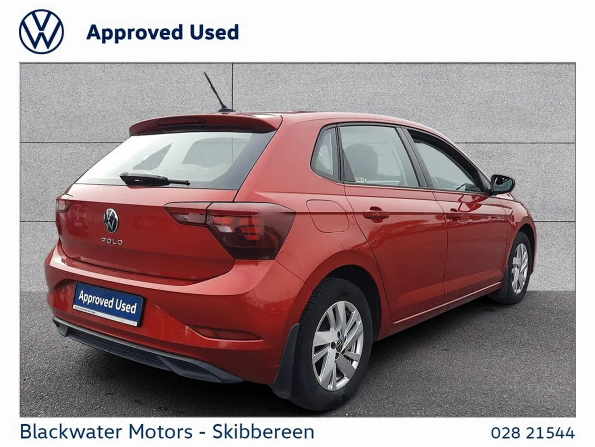 Volkswagen Polo Hatchback, Petrol, 2022, Red