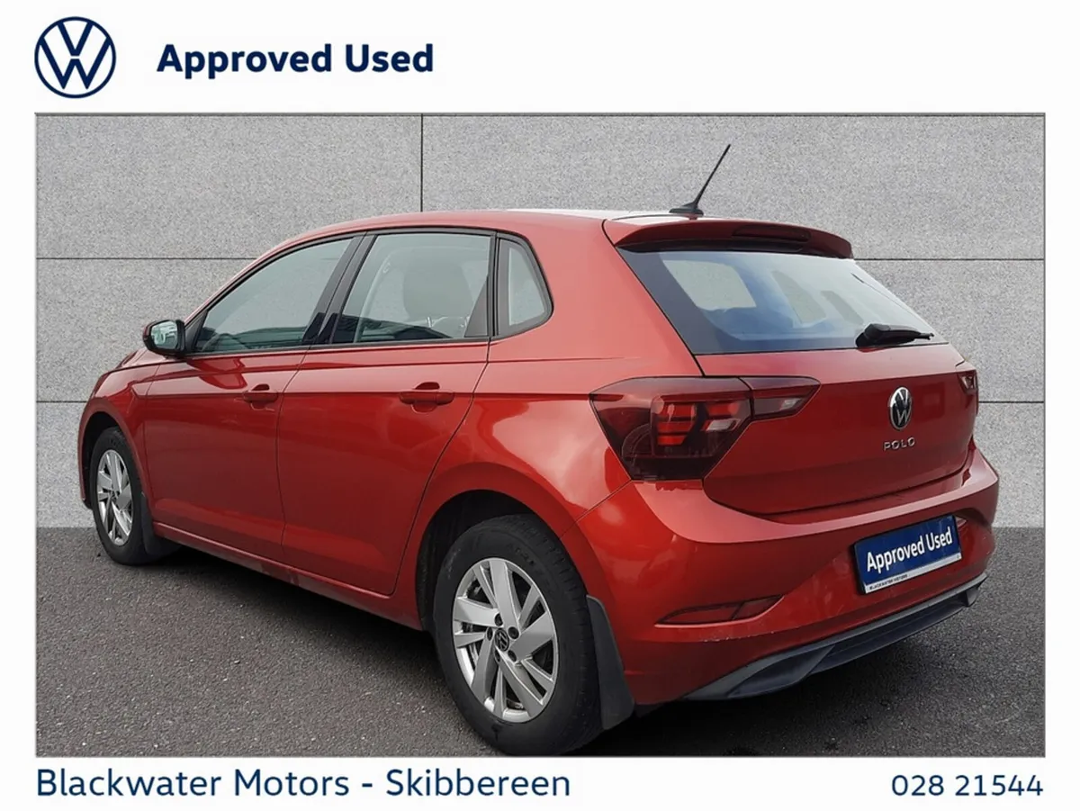 Volkswagen Polo Hatchback, Petrol, 2022, Red