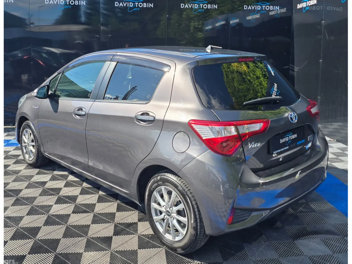 Toyota Vitz Hatchback, Petrol Hybrid, 2017, Grey