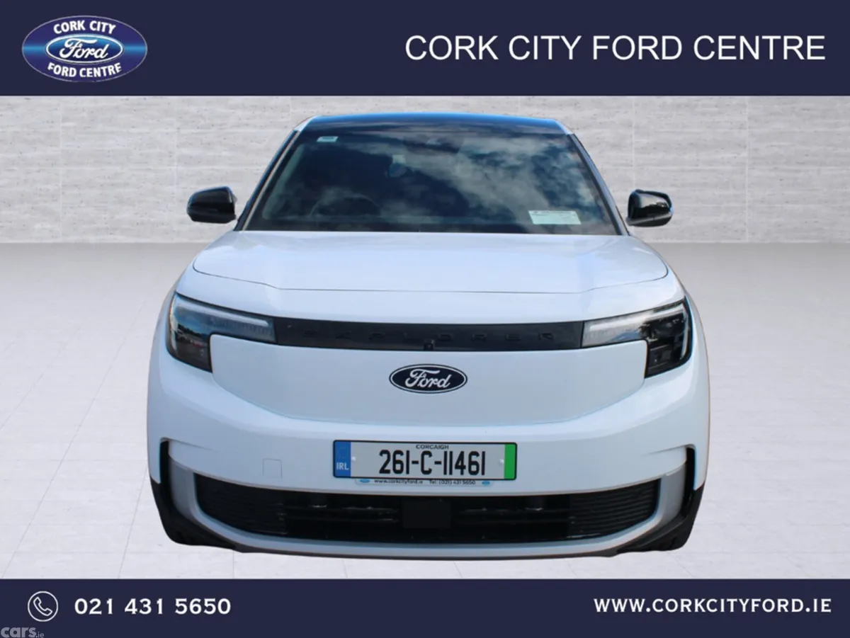 Ford Explorer MPV, Electric, 2026, White