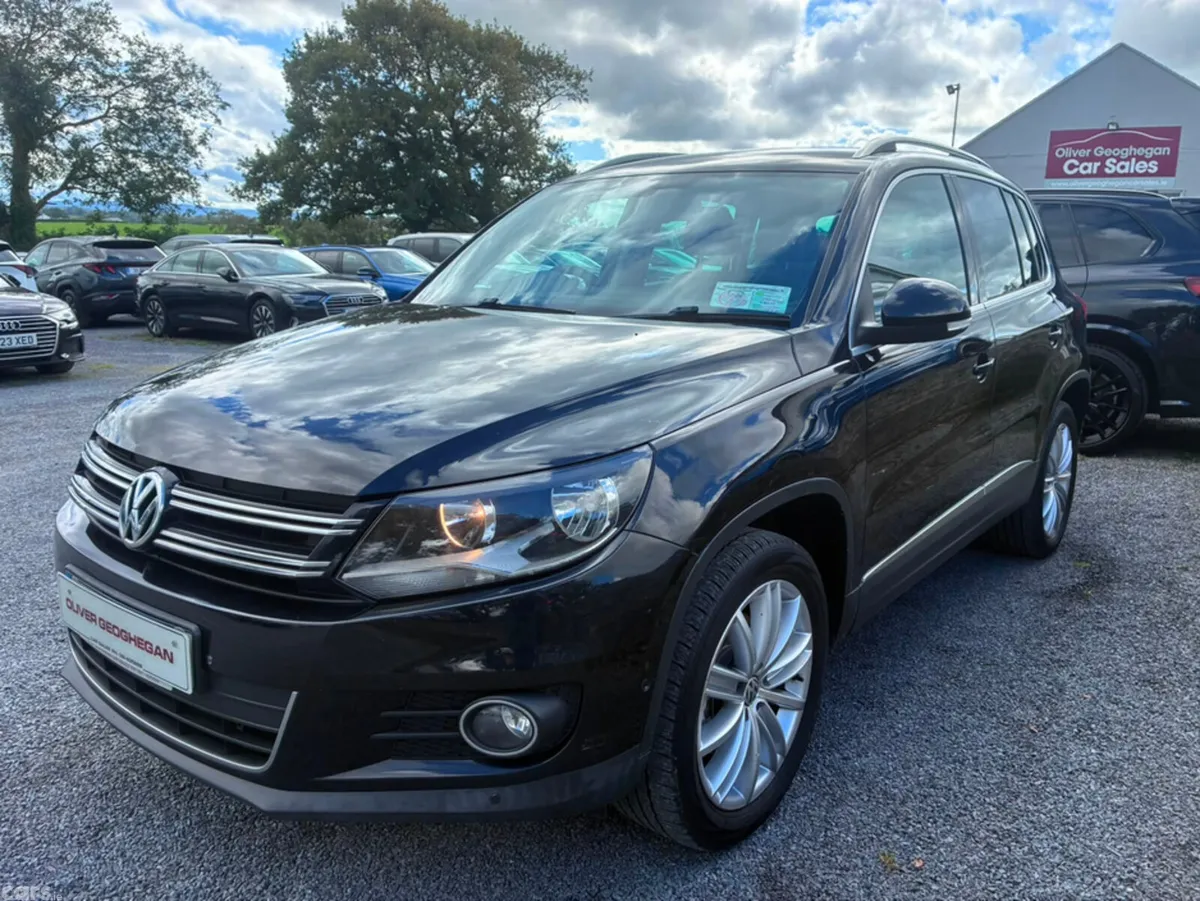 Volkswagen Tiguan SUV, Diesel, 2016, Black