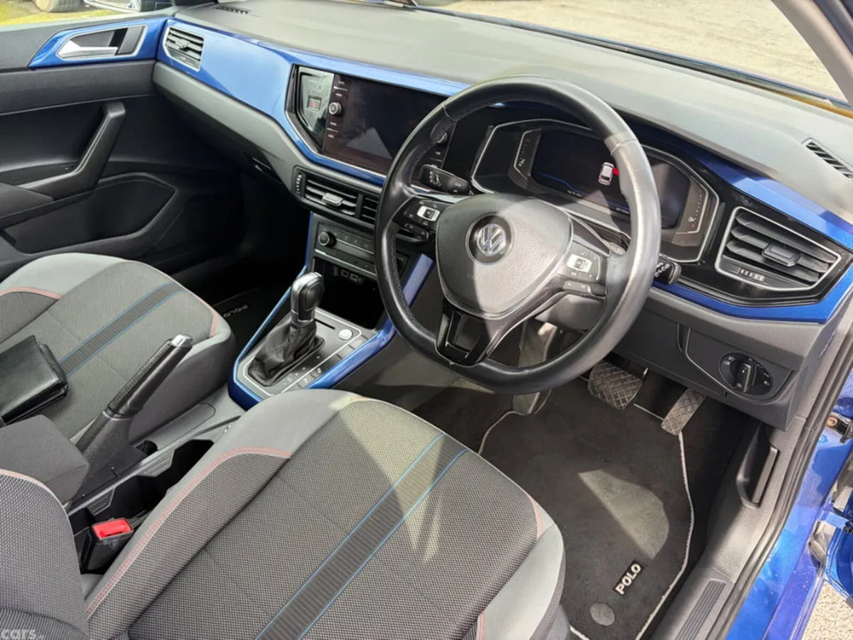 Volkswagen Polo Hatchback, Petrol, 2019, Blue